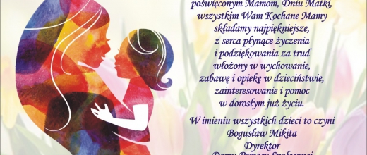 Życzenia z okazji Dnia Matki