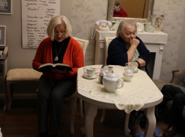 02.03.2016 r. Pani Józefa Wiśniewska - Wiceprezes Stowarzyszenia Pomocy Chorym im. Sługi Bożej Stanisławy Leszczyńskiej 