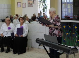 Występ zespołu "Wrzosy"