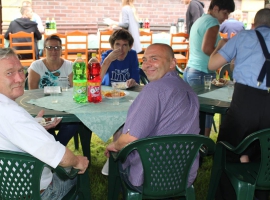 Później odbyła się zabawa taneczna podczas której wszyscy znakomicie się bawili. 